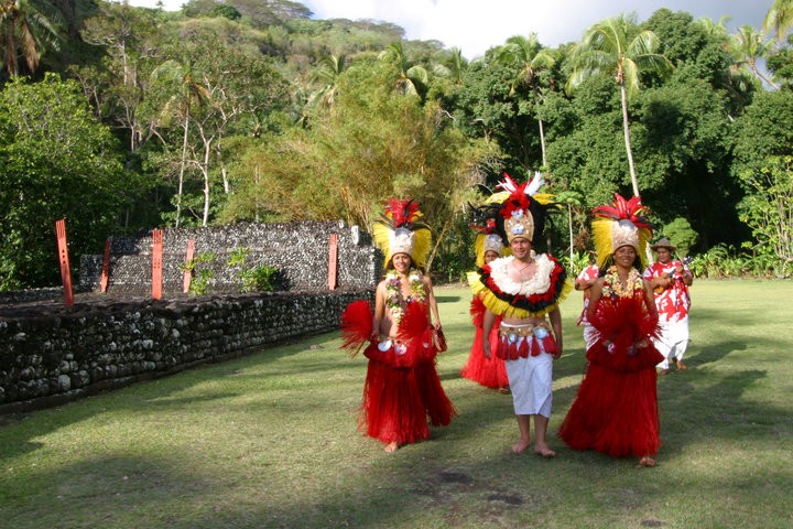 Marae traditional ceremony